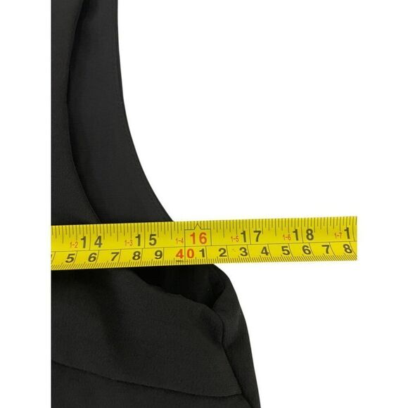 Zara Womens Midi Dress S Black Pleated Combination Sleeveless 8741/040 NWT - Picture 13 of 16